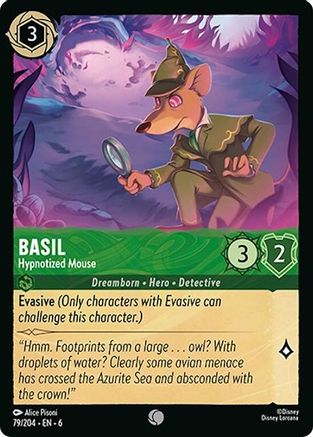 Basil (Hypnotized Mouse) - 79/204 - Common