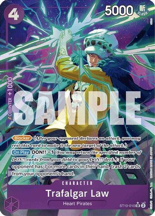Trafalgar Law (ST10-010) (Alternate Art) - Super Rare