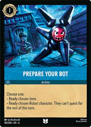 Prepare Your Bot - 165/204 - Uncommon (Foil)