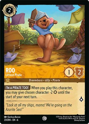 Roo (Littlest Pirate) - 23/204 - Common