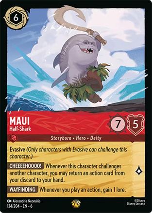 Maui (Half-Shark) - 124/204 - Legendary