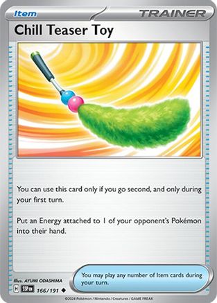 Chill Teaser Toy 166/191 SV08 Surging Sparks - Uncommon