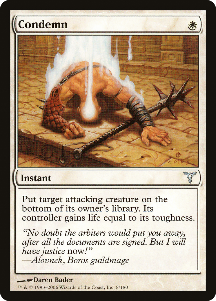 Condemn (DIS-008) Foil