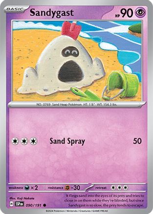 Sandygast 090/191 SV08 Surging Sparks - Common