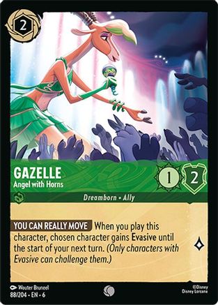 Gazelle (Angel with Horns) - 88/204 - Common (Foil)