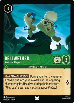 Bellwether (Assistant Mayor) - 90/204 - Uncommon