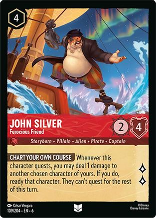 John Silver (Ferocious Friend) - 109/204 - Uncommon