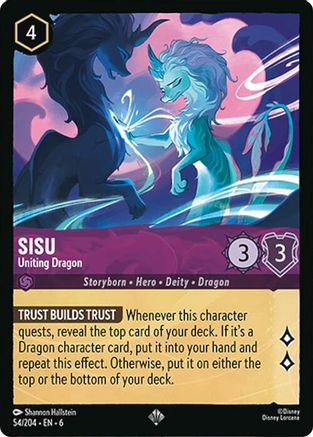 Sisu (Uniting Dragon) - 54/204 - Super Rare