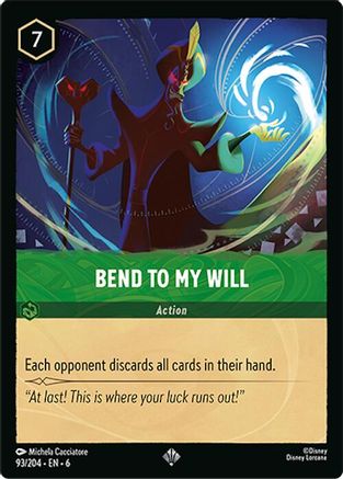 Bend to My Will - 93/204 - Super Rare (Foil)