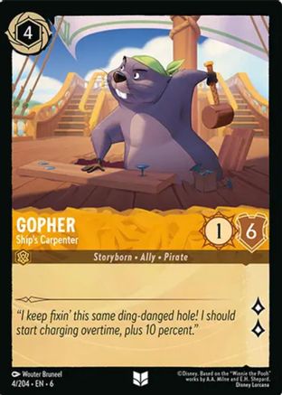 Gopher (Ship's Carpenter) - 4/204 - Uncommon