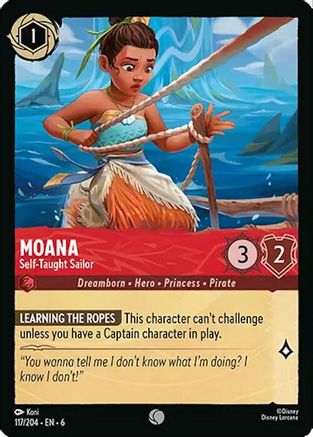 Moana (Self-Taught Sailor) - 117/204 - Common