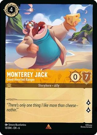 Monterey Jack (Good-Hearted Ranger) - 13/204 - Rare (Foil)