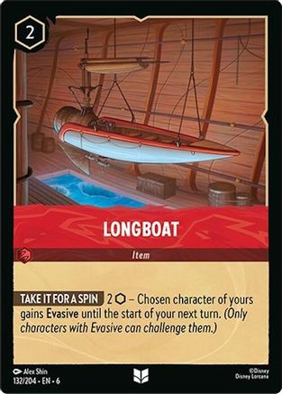 Longboat - 132/204 - Uncommon (Foil)