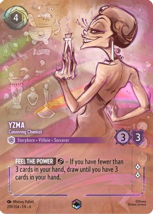 Yzma (Conniving Chemist) - 209/204 - Enchanted