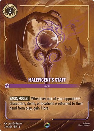 Maleficent's Staff - 210/204 - Enchanted