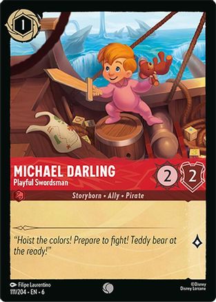 Michael Darling (Playful Swordsman) - 111/204 - Common