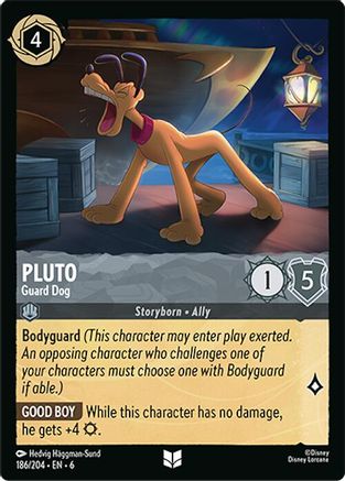 Pluto (Guard Dog) - 186/204 - Uncommon (Foil)