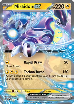 Miraidon ex 143 - Holofoil - Promo
