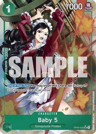Baby 5 (OP04-032) (Full Art) - Premium Booster -The Best- Foil