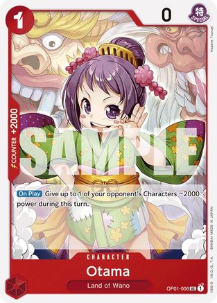 Otama (Reprint) - OP01-006 - Uncommon