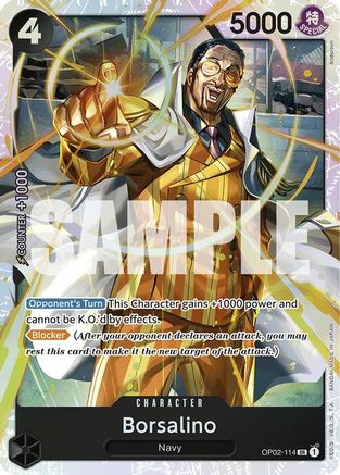 Borsalino (Reprint) - (OP02-114) - Super Rare