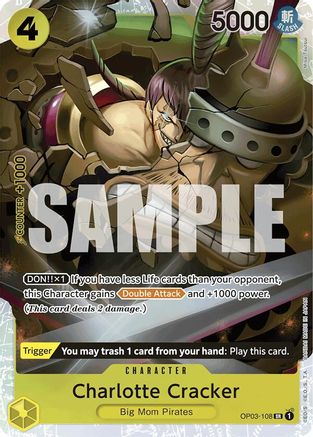 Charlotte Cracker (Reprint) - (OP03-108) - Super Rare