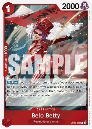 Belo Betty (Reprint) - OP05-015 - Rare