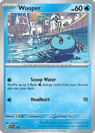 Wooper 155 - Holofoil - Promo