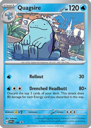 Quagsire 156 - Holofoil - Promo