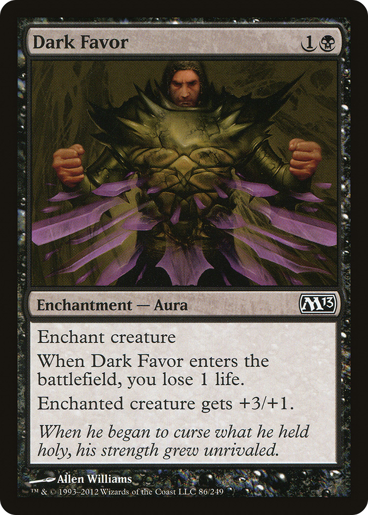 Dark Favor (M13-086) Foil