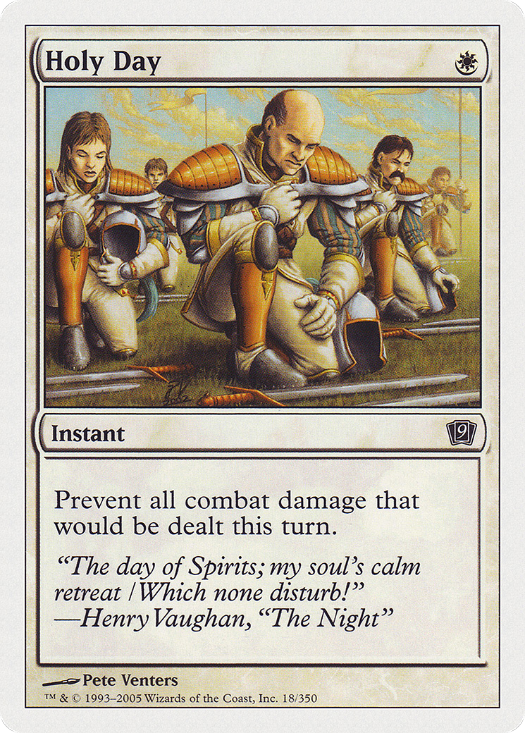 Holy Day (9ED-018) Foil