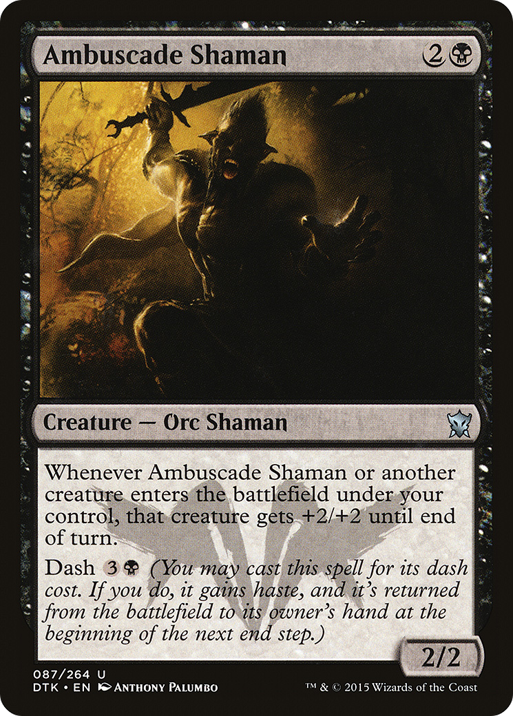 Ambuscade Shaman (DTK-087) Foil