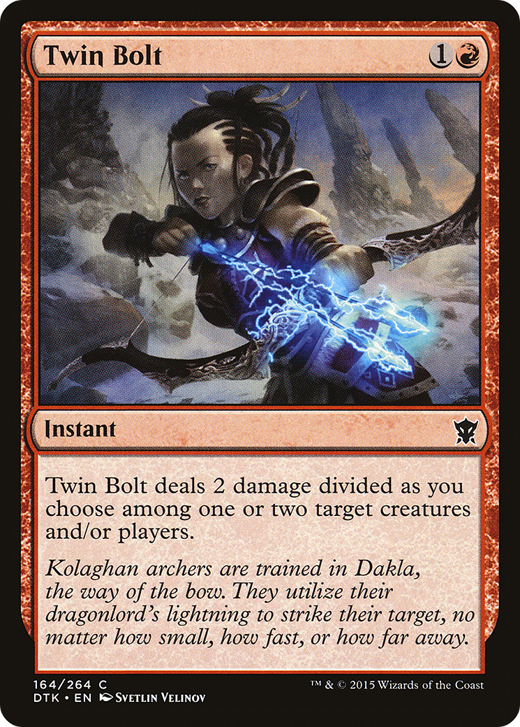 Twin Bolt (DTK-164) Foil