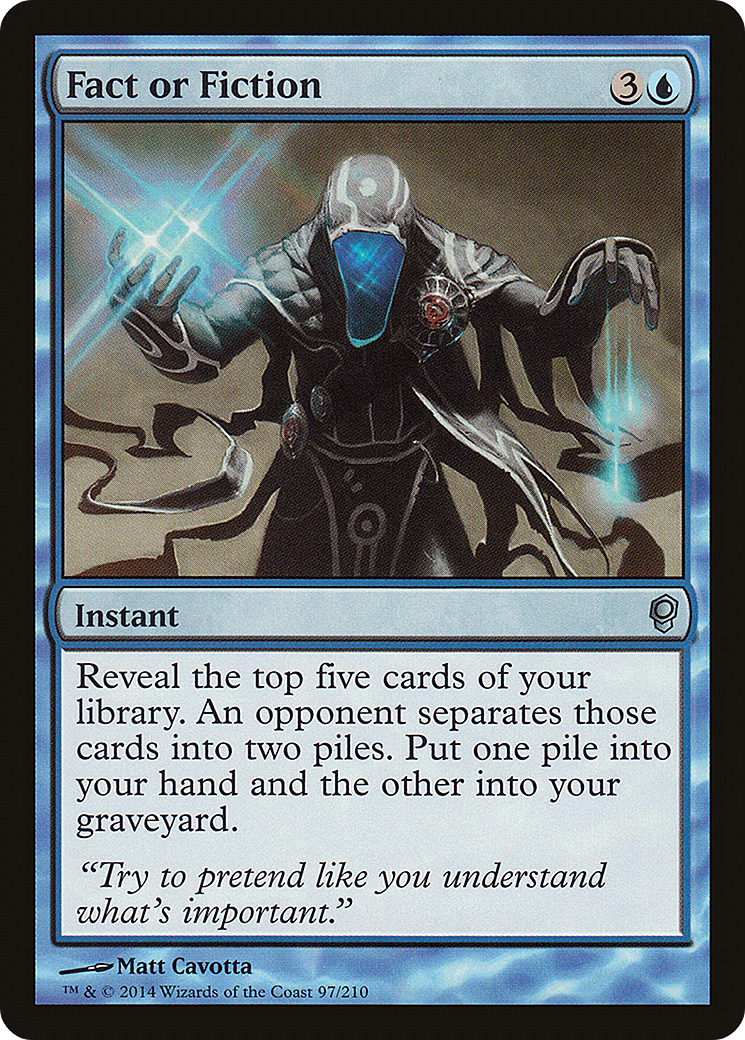 Fact or Fiction (CNS-097) Foil