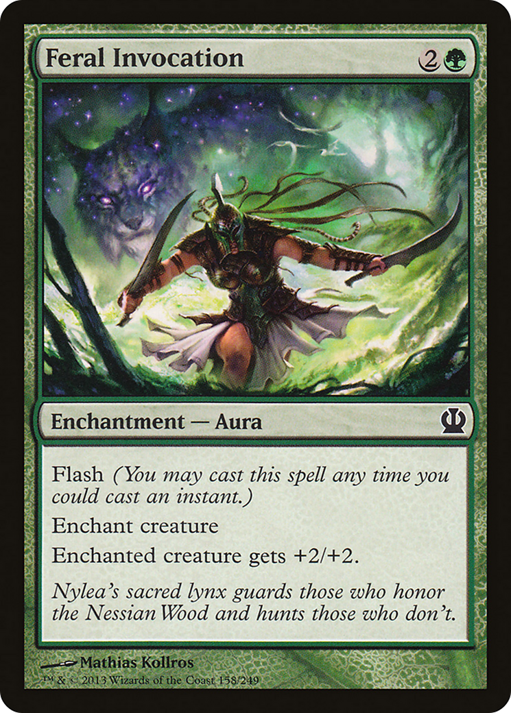 Feral Invocation (THS-158) Foil