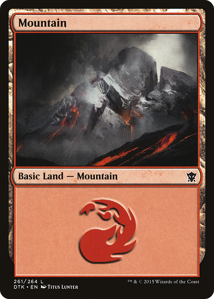 Mountain (DTK-261) Foil