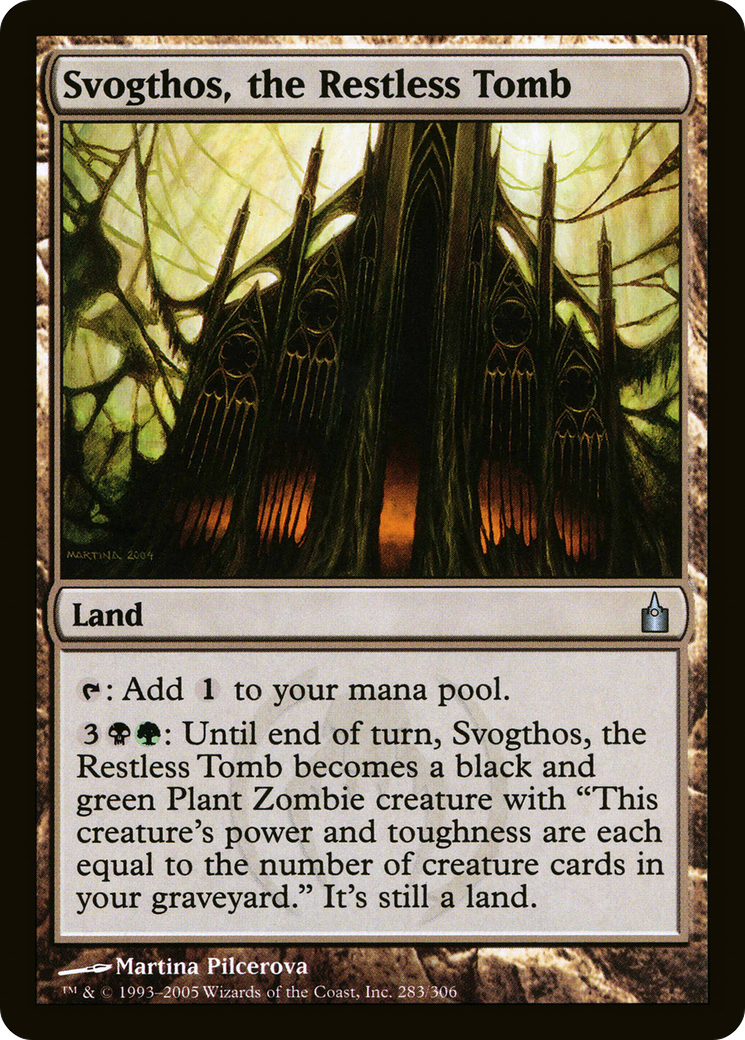 Svogthos, the Restless Tomb (RAV-283) Foil