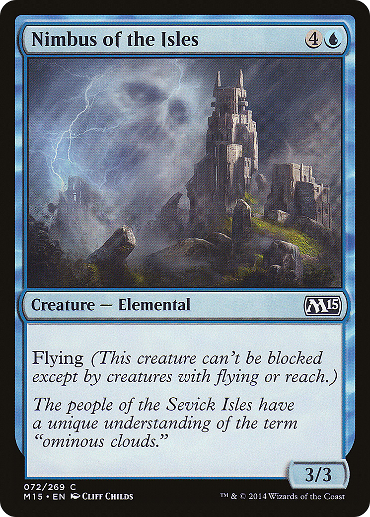 Nimbus of the Isles (M15-072)