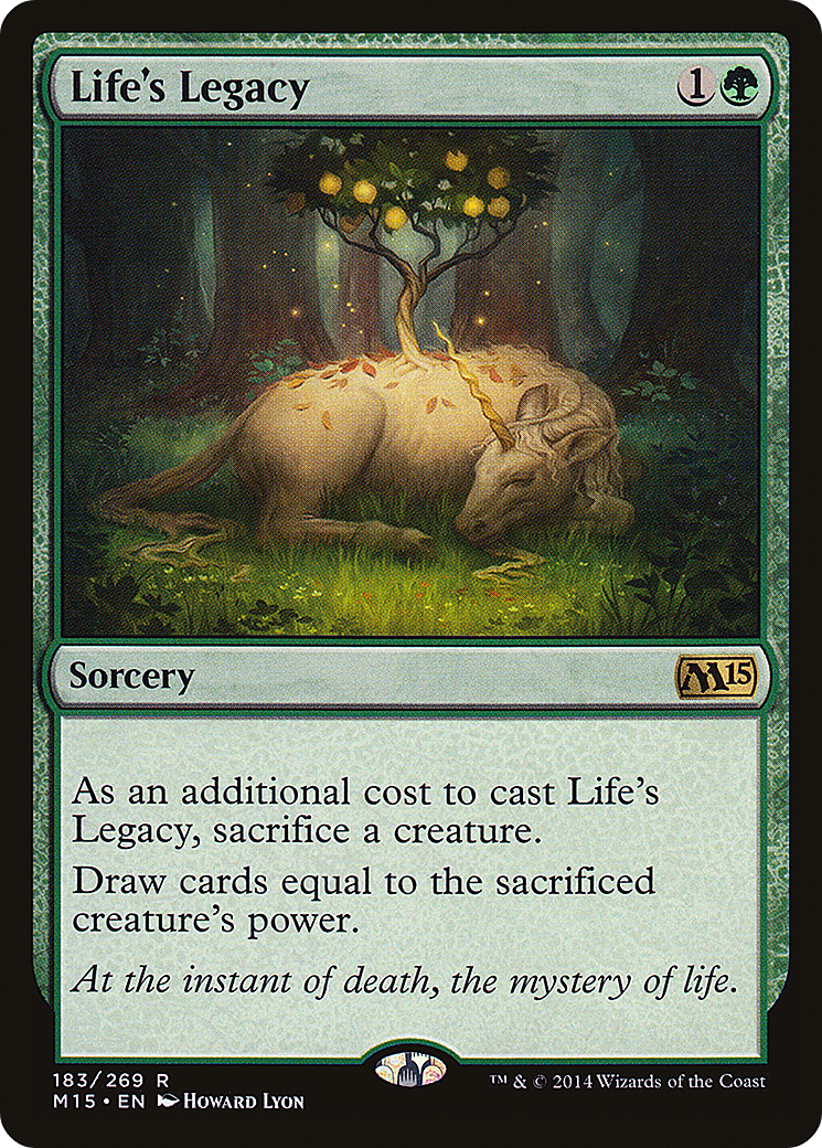 Life's Legacy (M15-183) Foil