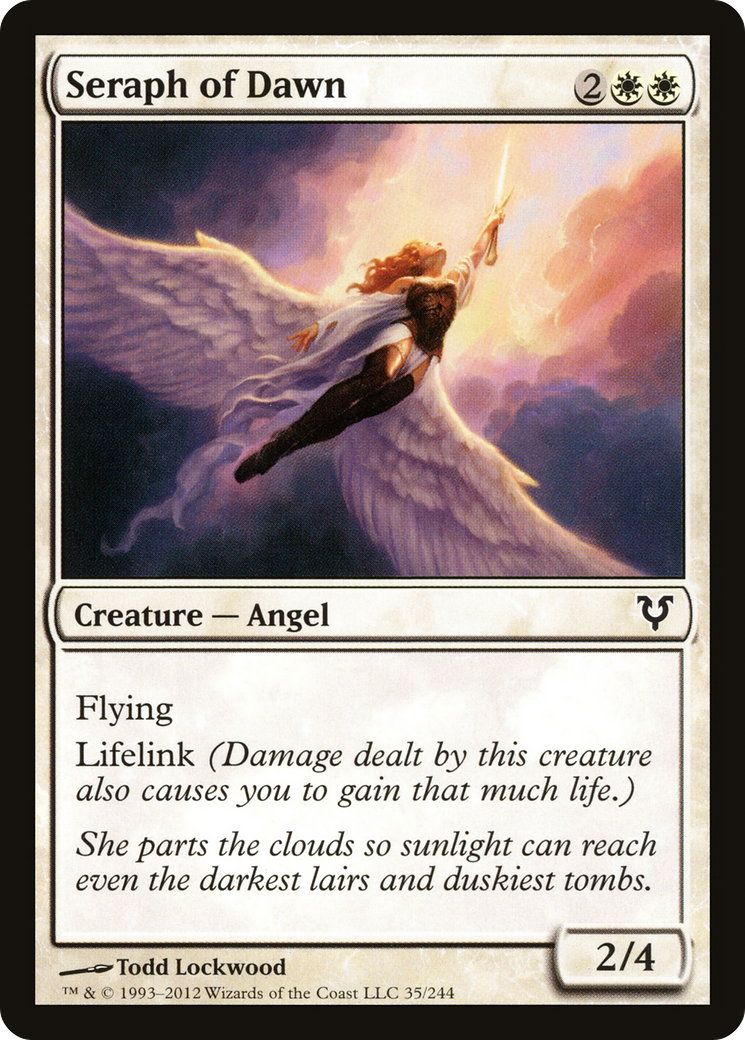 Seraph of Dawn (AVR-035) Foil