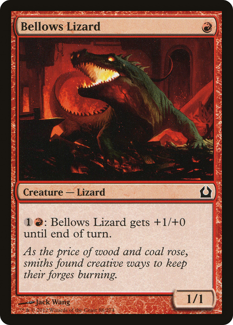 Bellows Lizard (RTR-088) Foil