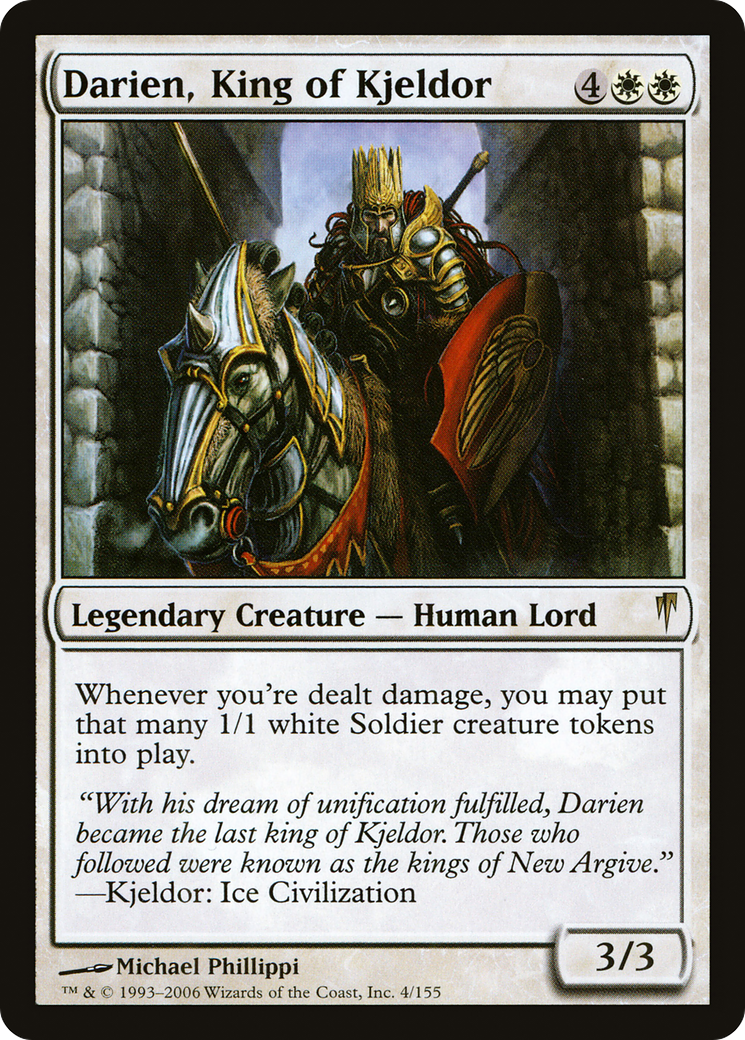 Darien, King of Kjeldor (CSP-004)