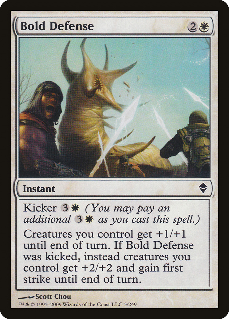 Bold Defense (ZEN-003) Foil