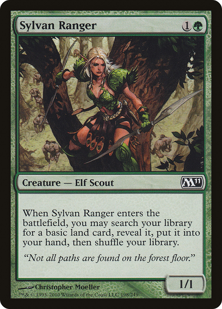 Sylvan Ranger (M11-198) Foil