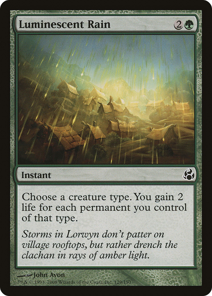 Luminescent Rain (MOR-129)