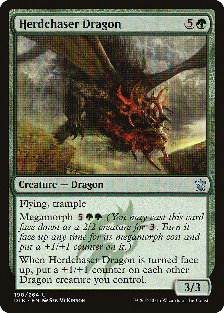 Herdchaser Dragon (DTK-190) Foil