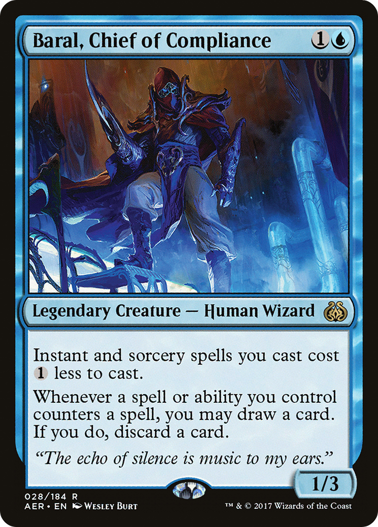 Baral, Chief of Compliance (AER-028)