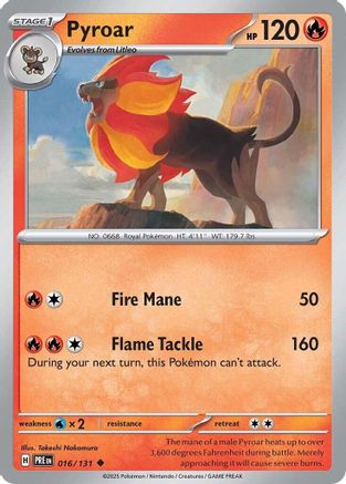 Pyroar - 016 - Uncommon