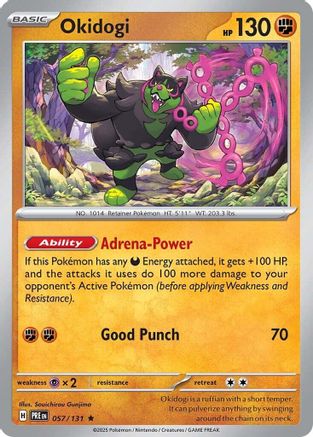 Okidogi - 057 - Reverse Holofoil - Rare