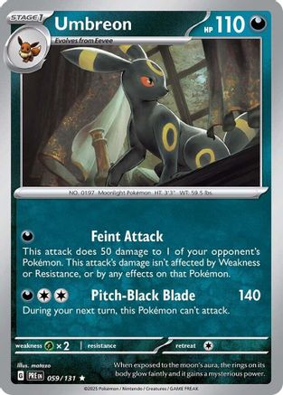 Umbreon - 059 - Reverse Holofoil - Rare